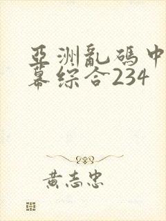 亚洲乱码中文字幕综合234