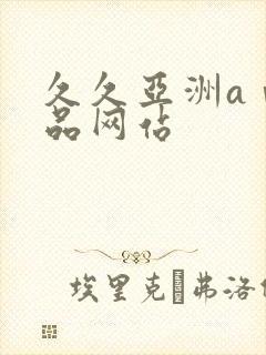 久久亚洲aⅴ精品网站