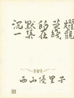 沉默的荣耀最后一集在线观看