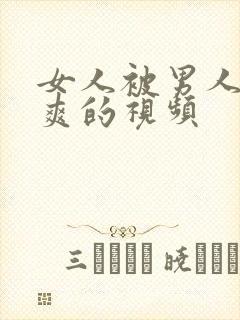 女人被男人操到爽的视频