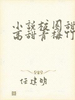 小说校园甜宠文高甜青梅竹马