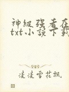 神级强者在都市txt小说下载