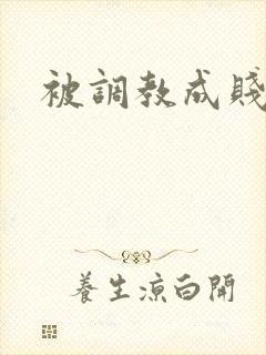 被调教成贱母狗封面