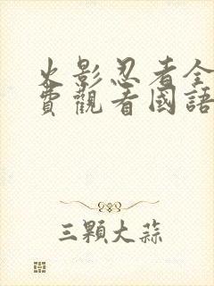 火影忍者全集免费观看国语版