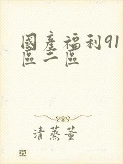 国产福利91一区二区封面