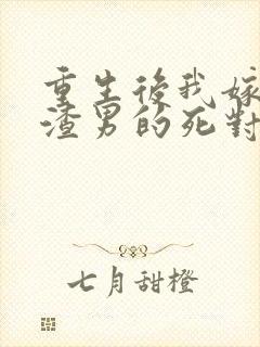 重生后我嫁给了渣男的死对头乔冉