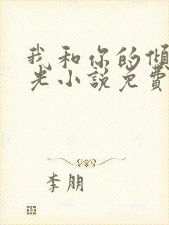 我和你的倾城时光小说免费阅读全文