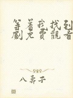 等着我找到我短剧免费观看