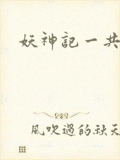 妖神记一共几季