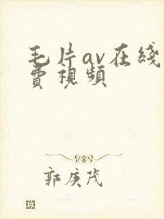 毛片av在线免费视频