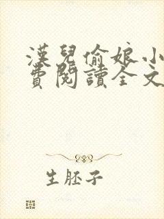 汉儿偷娘小说免费阅读全文无弹窗封面