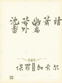 沈若幽萧靖和离番外篇