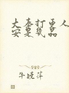 大奉打更人许七安是几品