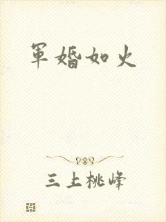 军婚如火封面