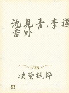 沈见青,李遇泽番外