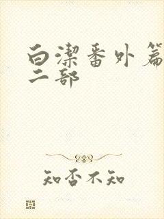 白洁番外篇之第二部