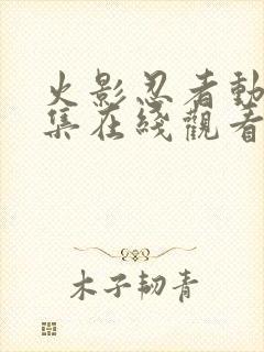 火影忍者动漫全集在线观看免费