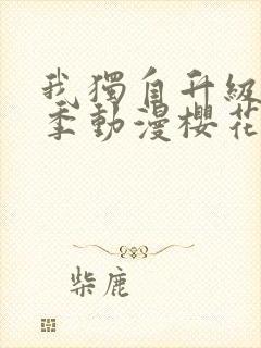 我独自升级第二季动漫樱花封面