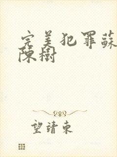 完美犯罪苏小小陈树