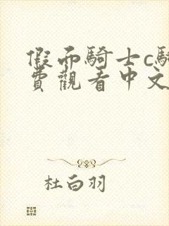 假面骑士c骑免费观看中文版全集