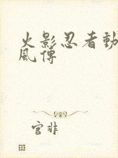 火影忍者动漫疾风传