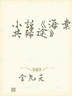 小说《海棠微雨共归途》