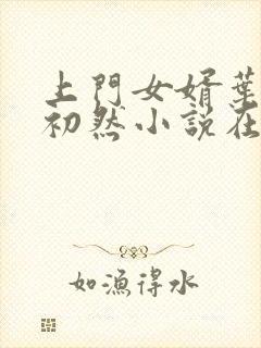 上门女婿叶辰萧初然小说在线阅读