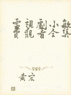 电视剧小敏家免费观看全集多少集