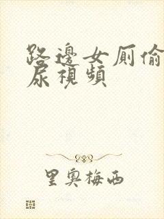 路边女厕偷拍尿尿视频