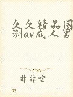 久久精品国产亚洲av成人男男