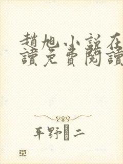 赵旭小说在线阅读免费阅读顶点小说