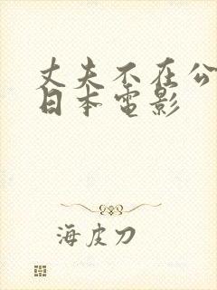 丈夫不在公迫我日本电影封面