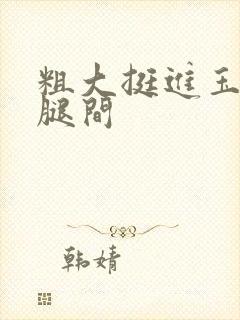 粗大挺进玉芬双腿间