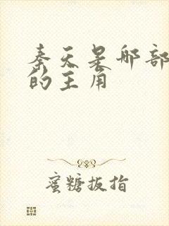 秦天是哪部小说的主角