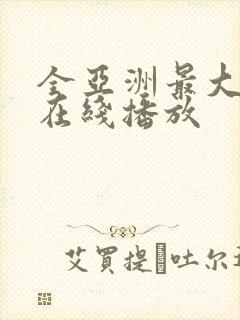 全亚洲最大av在线播放