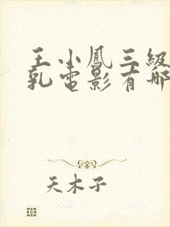 王小凤三级露全乳电影有哪些