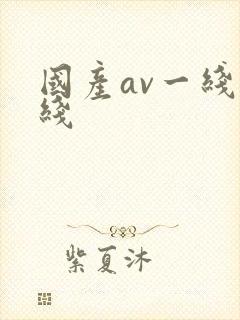 国产av一线二线