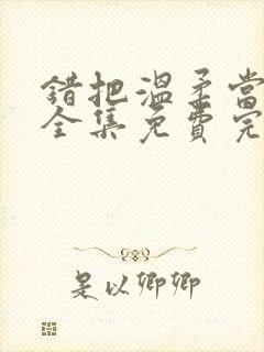 错把温柔当情深全集免费完整版