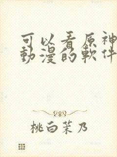 可以看原神同人动漫的软件