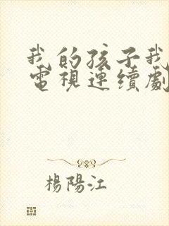 我的孩子我的家电视连续剧免费观看封面