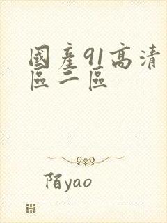 国产91高清一区二区