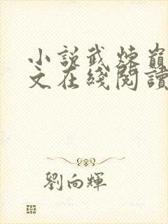 小说武炼巅峰全文在线阅读