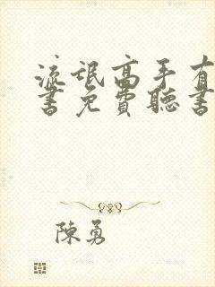 流氓高手有声听书免费听书