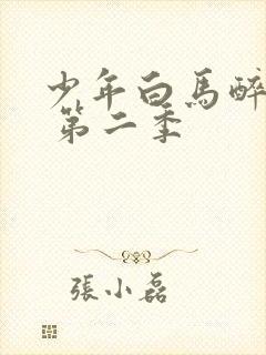 少年白马醉春风 第二季封面