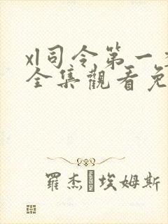 xl司令第一季全集观看免费