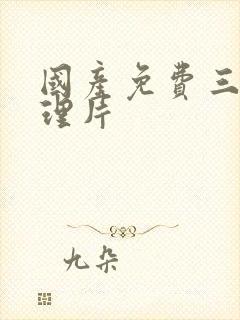 国产免费三级伦理片