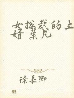 女总裁的上门女婿 叶凡