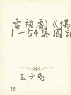 电视剧《佛陀》1一54集国语版