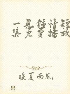 一见钟情短剧全集免费播放