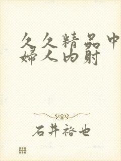 久久精品中文老妇人内射